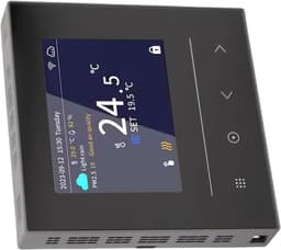 Slimme Thermostaat - Temperatuurregelaar - Thuis Verwarmen - APP Afstandsbediening - LCD Kleurdisplay - Wit — thumbnail 4