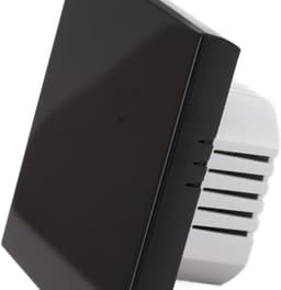 Slimme Thermostaat - Wifi Thermostaat - Energie Besparen - Programmeerbare Instellingen - 86mm Inbouwdoos - Zwart — thumbnail 3