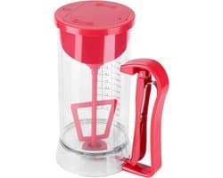 Elektrische Mixer Dispenser - Beslag Maker - Gebak Maken - Automatisch Mengen - 26 x 21 x 14 cm - Transparant
