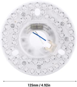Dailygoods - LED Plafondventilator Lichtkit met Geheugenfunctie en Dimbaarheid — thumbnail 4