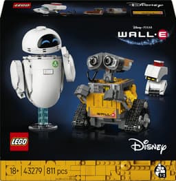 Lego Disney 43279 Wall-e En Eve Bouwstenen Multicolor — thumbnail 1