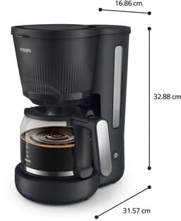 Philips 3000 HD7411/90 Koffiezetapparaat met filter - Zwart — thumbnail 2