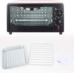 Compacte Multifunctionele Magnetron - Aanrechtoven Grill - Thuis Koken - Instelbare Temperatuur - 20-25L - Zilver — thumbnail 5