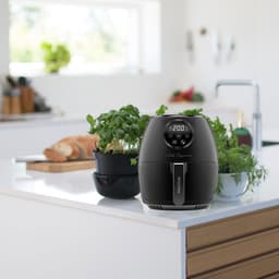 Heteluchtfriteuse - Airfryer - Gezond Koken - Olievrij - 35 Liter - Zwart — thumbnail 2