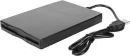 Externe Floppy Drive - 3.5 Inch Lezer - Data Overzetten - Ultra Dun Licht - 3.5 inch - Zwart — thumbnail 1