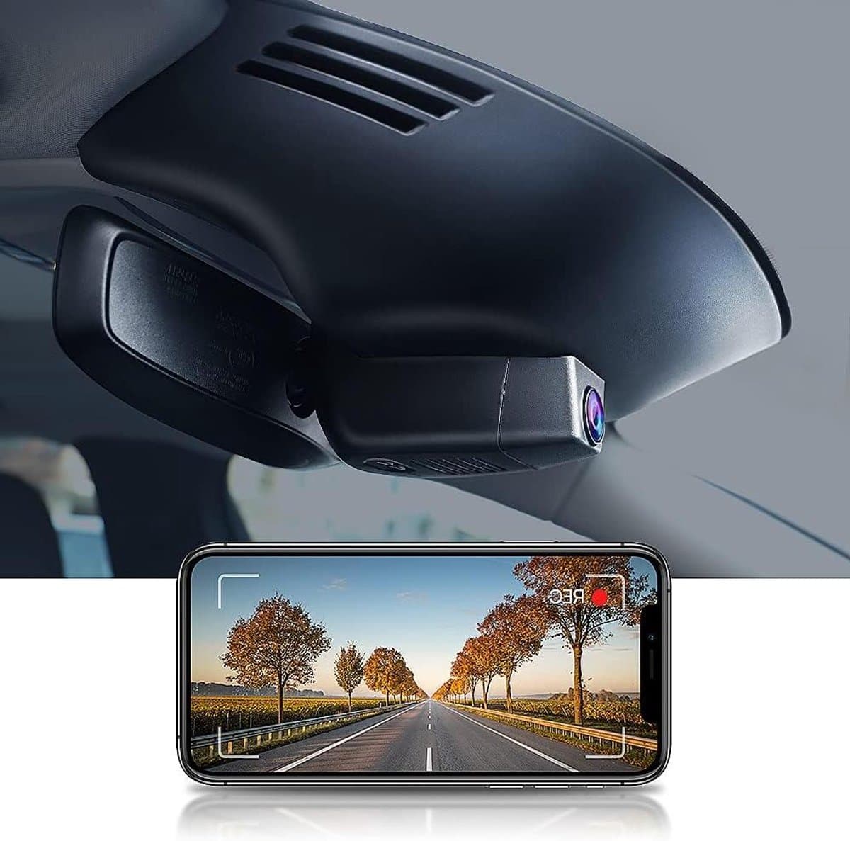 Dashcam Volvo XC40 - Autocamera Rijcamera - Veilig Rijden - OEM-stijl Integratie - 4K UHD - Zwart — afbeelding 1