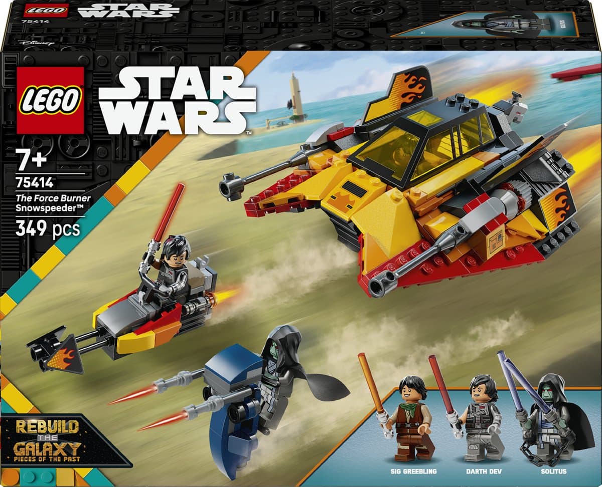 Lego Star Wars 75414 The Force Burner Snowspeeder Bouwstenen — afbeelding 1