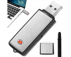 Afluisterapparatuur | Spy Recorder | Dictafoon | USB | Voice Recorder