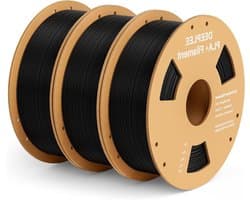 PLA+ Filament - 3D Print Draad - 3D Modellen Printen - Hoge Taaiheid - 175 mm - Zwart