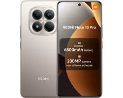 Smartphone-REDMI Note 15 Pro-8GB+256GB-De Kleur Van Titanium