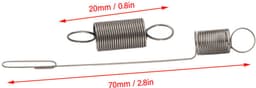 Geschikt Voor grasmaaier en kettingzaag accessoires 790849 699056: stelveren, Geschikt Voor Briggs & Stratton motoren - 10-pack — thumbnail 2