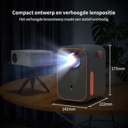 MKSS® Mini Beamer – Projector – Thuisbioscoop Beamer — thumbnail 2