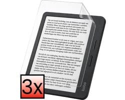 Screenprotector - 3 Stuks - Folie - Geschikt voor Kobo Sage - Ultra Clear - Bescherm Folie - Soft TPU Touch - Screen Protector - Telefoon Cover