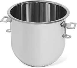 VERTES Professionele deegkneder, deegmachine met planetaire mengarm, inhoud 30 l, roestvrijstalen mengkom, mengblad, deeghaken en garde, 3 snelheden: 142, 234 en 429 rpm — thumbnail 2