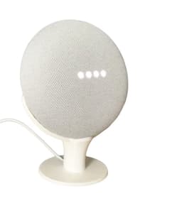 Ibley Home - Standaard voor Google Home/Nest Mini - Wit - Kabelhouder — thumbnail 1