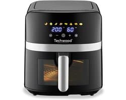 Airfryer - Friteuse - Gezond Koken - Olievrij - 8 Liter - Zwart
