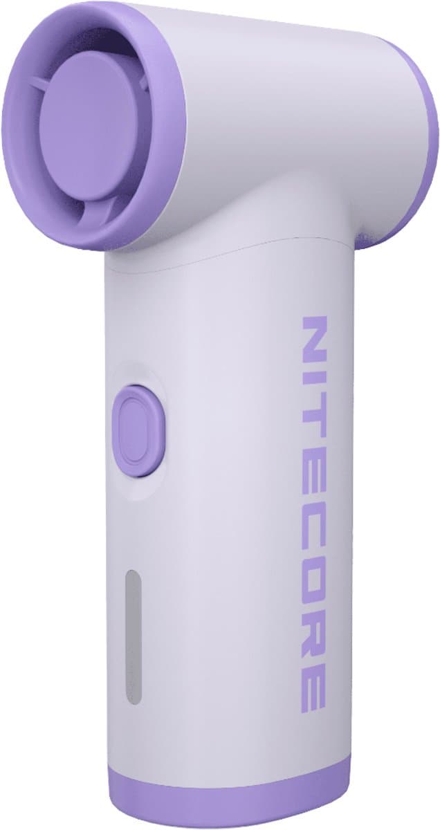 Nitecore NEF Nano Ventilator Oplaadbaar Light Violet — afbeelding 1