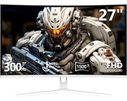 RUX® Gaming Monitor 240hz - Gaming Monitor - Wit - 18cm x 62cm x 45cm; 6.2kg