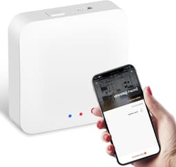 Slimme radiatorthermostaat - Verwarming TRV - Energie besparen - App en spraakbediening - Zigbee 3.0 - Wit — thumbnail 5