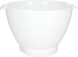 Mixkom Keukenmachine - Reserve kom - Beslag Maken - Duurzaam Plastic - 23.5 cm Breed - Wit — thumbnail 1