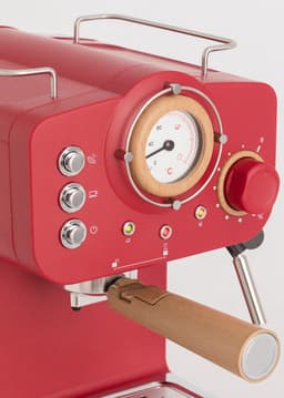 CREATE - Pack THERA RETRO Express-koffiezetapparaat + MILL PRO koffie- en kruidenmolen - Rood — thumbnail 2