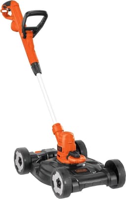 Grasmaaier - Grastrimmer - Gazon Onderhoud - Handmatige Bediening - 305 cm - Zwart Oranje — thumbnail 1