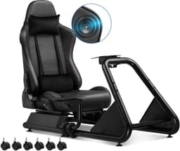 Norvia Professionele Race Simulator - Gaming Cockpit - Playseat - Racing Seat - Verstelbaar - Geschikt Voor Verschillende Merken — thumbnail 1