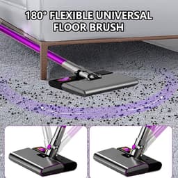 Draadloze Stofzuiger - Handstofzuiger Dweil - Gemakkelijk Schoonmaken - 5000Pa Zuigkracht - 2-in-1 Functie — thumbnail 3
