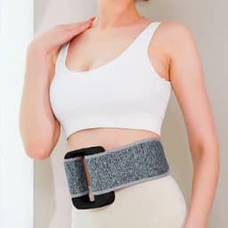 Massagepistool met 6 intensiteitsniveaus, 3 ritmemodi, handmassageapparaat, elektrisch massagepistool met heupband, oplaadbaar. — thumbnail 5