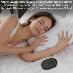 Bluetooth slaapluidspreker, mini-luidspreker met botgeleiding, telefoonhouder, TF-kaartsleuf, 3W vermogen, 20 uur batterijduur, timer, draagbaar ontwerp, kan onder een kussen worden geplaatst om u te helpen slapen en ontspannen. — thumbnail 2