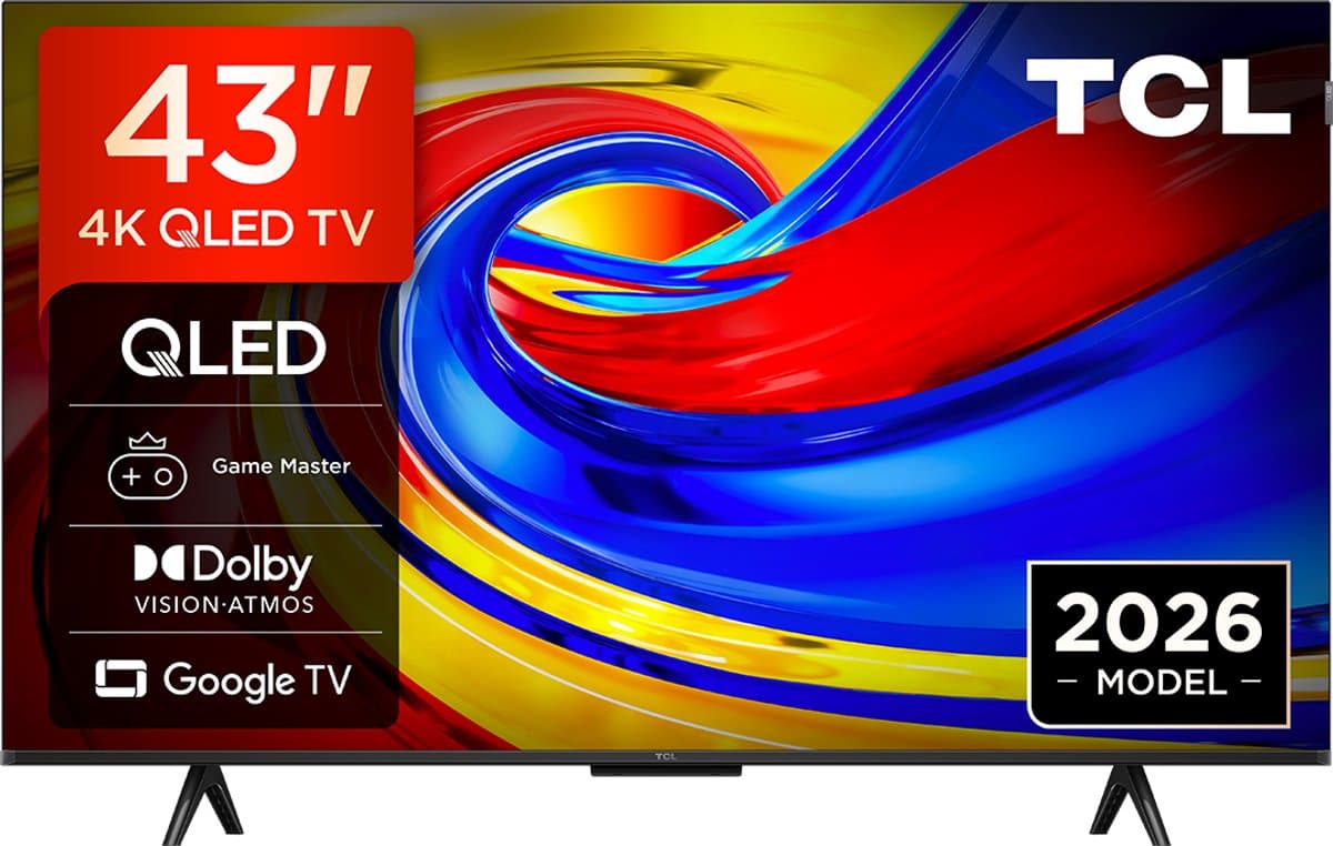 TCL 43P79L - 43 inch - 4K QLED - 2026 - Smart TV — afbeelding 1