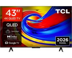 TCL 43P79L - 43 inch - 4K QLED - 2026 - Smart TV
