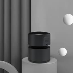 Bureau-stofzuiger – Mini-bureauzuiger – USB-oplaadbaar – Bureau-stofverwijderaar – 360° draaibaar ontwerp – Ideaal voor scholen, kantoren en thuis — Wit — thumbnail 3