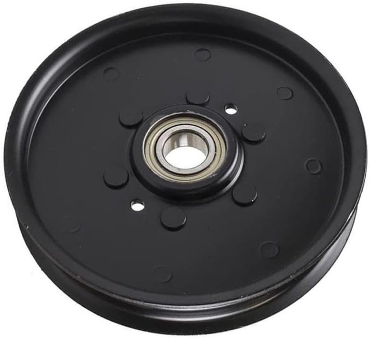 Grasmaaier Poelie - Vervangingsonderdeel Maaier - Onderhoud Tuin - OEM Kwaliteit Metaal - 48 Inch Dek - Zwart — afbeelding 1