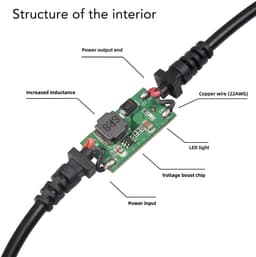 Allecto - USB C naar 12V Sigarettenaansteker Adapter - Compacte Converter voor Auto - 0.3M - Ideaal voor Dash Camera en GPS - Eenvoudige Plug and P... — thumbnail 3