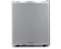 Klarstein Minibar minikoelkast voor op de kamer, minikoelkast voor drankjes, snacks en cosmetica, kleine , kleine en stille koelkast, verstelbare planken, kleine Skincar koelkast 5-22°C, 45L - 26 dB - voor Kantoor - Compact Vrijstaand