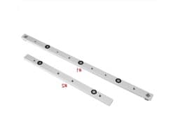 Aluminium Zaaggeleider voor Tafelzaag, Precisie Maatregel, Duurzaam en Betrouwbaar Houtbewerkingsgereedschap (300mm)