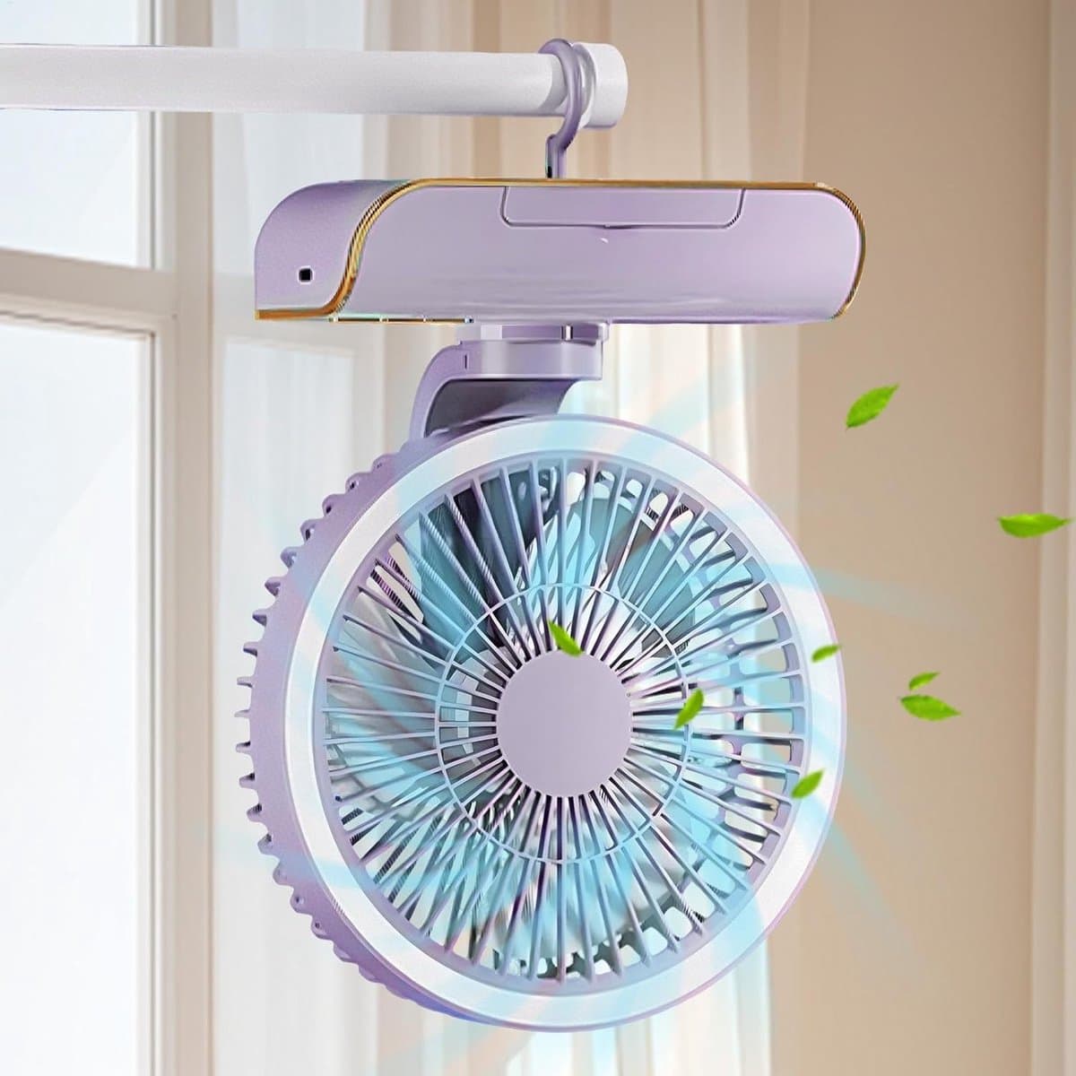 Wandventilator - Muurventilator Met Afstandsbediening - Muur Ventilator - zomer — afbeelding 1