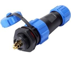 Waterdichte Aviation Connector IP67 2Pin tot 9Pin voor Elektronische Toepassingen en Verbindingen