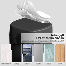 Magnetische kabelclips voor kabelbeheer, sterke adhesieve desktop kabelhouders, 12 stuks voor thuis en kantoor, ideaal voor het verbergen van oplaadkabels — thumbnail 3