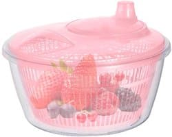 Salade Spinner - Groente Droger - Salades Maken - Eenvoudige Afvoer - 22.8 cm - Wit