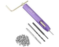 Helicoil Kit M3 - 50 Stuks Roestvrijstalen Spiral Wire Inserts voor M3 X 2D Bevestigingen en Reparaties