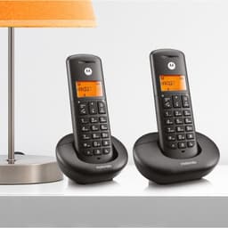 Draadloze Telefoons - DECT Set - Ongewenste Oproepen Blokkeren - Nummerherkenning - 2 stuks - Zwart — thumbnail 4