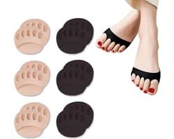 Comfortabele Metatarsale Kussens voor Voetpijn, Beschermende Pads, Ademend en Zacht, 2 Paar voor Optimale Ondersteuning