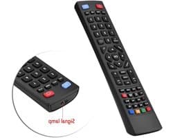 Universele Afstandsbediening voor Smart TV's - Geschikt voor Alba, Bush, Technika, Blaupunkt en SHARP - 10m Bereik en Eenvoudige Installatie
