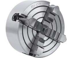 Hoogwaardige 125mm Zelfcentrerende Draaiklauwen met Precisiebeugel voor CNC Draaien en Frezen, Nauwkeurigheid ≤ 0.05mm