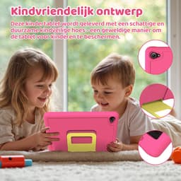 Hotlight 10.1 Kindertablet – Android 15 Tablet met Rose tablet hoesje - Tablet Hoes Sleeve – 20 GB RAM/128GB ROM - Ouderlijk Toezicht – Vanaf 3 Jaar — thumbnail 5
