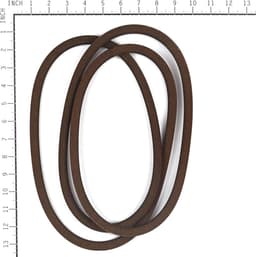 Grasmaaier Riem - Maaierband Aandrijfriem - Maaier Onderhoud - Origineel Onderdeel - 46 inch - Zwart — thumbnail 2