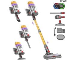 SteelStofzuiger Draadloos - Vacuum Cleaner - Kruimelzuiger - cycloon