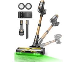 SteelStofzuiger Draadloos - Vacuum Cleaner - Kruimelzuiger - stofopvangbak